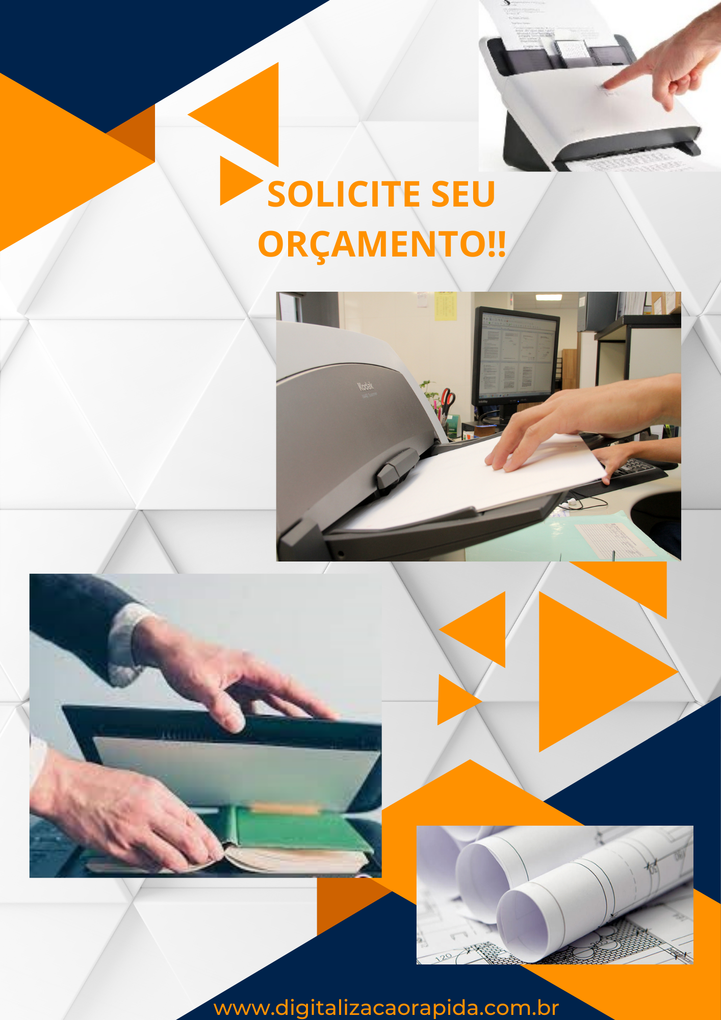 Digitalização de Documentos - Scan Rápido